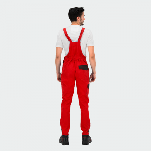 Летен работен гащеризон BWOLF ARES Salopette- червен