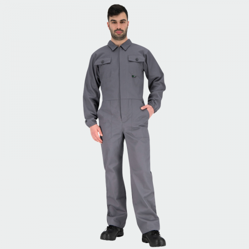 Летен работен цял гащеризон BWOLF ANAX Overall- тъмносиво