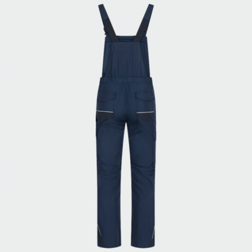 Летен работен гащеризон BWOLF DRIFT Salopette -тъмносин