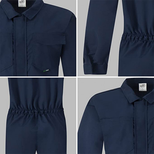 Летен работен цял гащеризон BWOLF BRAVO Overall -тъмносин