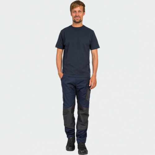 Летен работен панталон Leib wächter DYNH -тъмносин