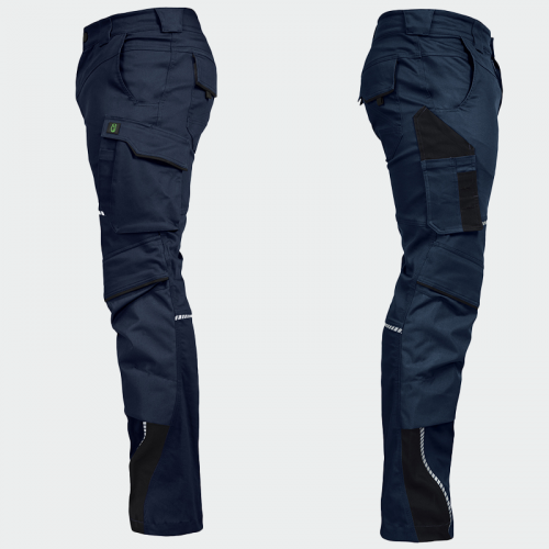 Летен работен панталон Leib wächter FLEXH -тъмносин