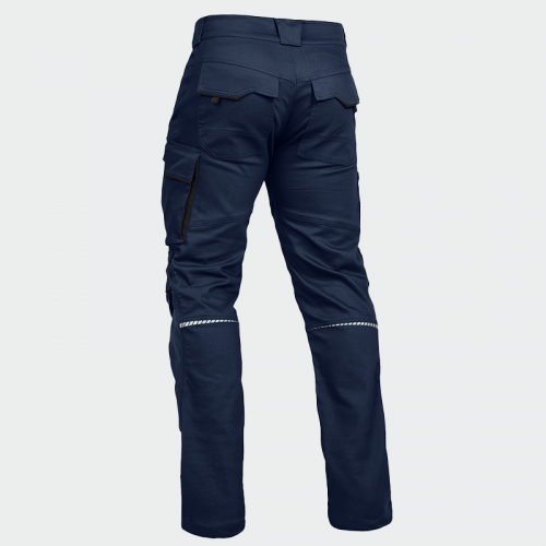 Летен работен панталон Leib wächter FLEXH -тъмносин