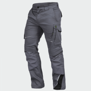 Летен работен панталон Leib wächter FLEXH -сив