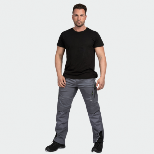 Летен работен панталон Leib wächter FLEXH -сив