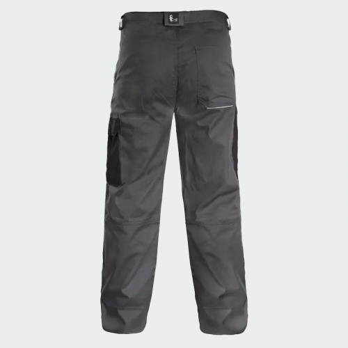 Летен работен панталон CXS CEFEUS Trousers -сиво и черно