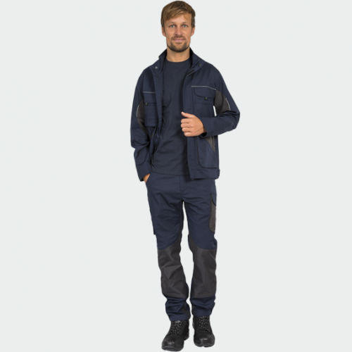 Лятно работно яке Leib wächter DYNJ -тъмносиньо