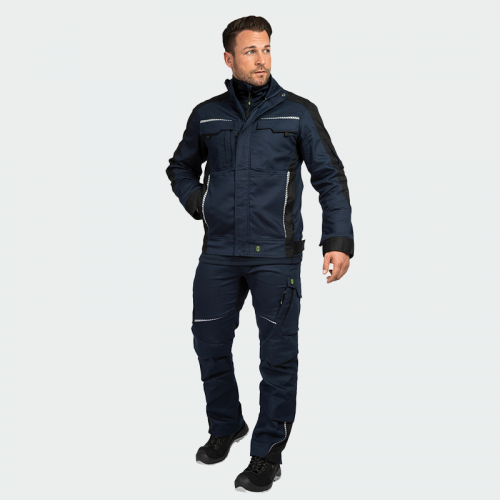 Лятно работно яке Leib wächter FLEXJ -тъмносиньо