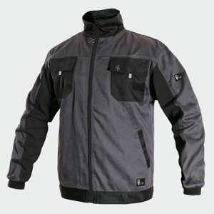 Лятно работно яке CXS PERSEUS Jacket- сиво и черно