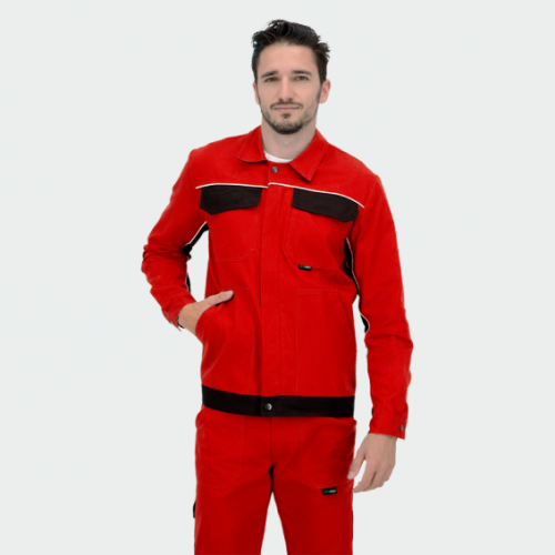 Лятно работно яке BWOLF ARES Jacket -червено