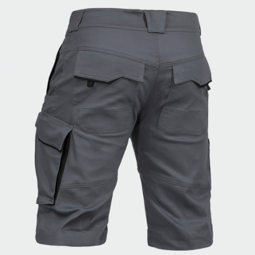 Работни къси панталони Leib wächter FLEXK -сив