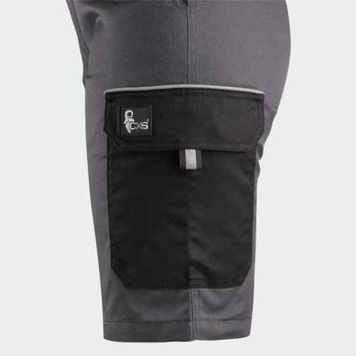 Работни къси панталони CXS FORTUNE Shorts -сив