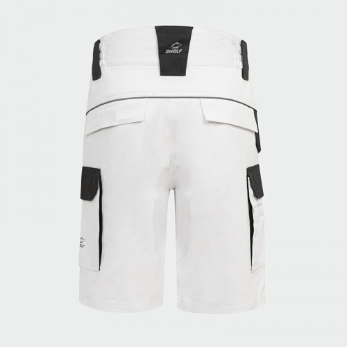 Работни къси панталони BWOLF DAYTONA Shorts -бял