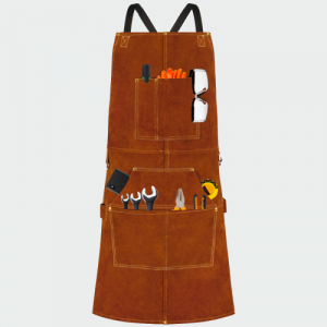 Leather apron BWOLF SMITH -кафява