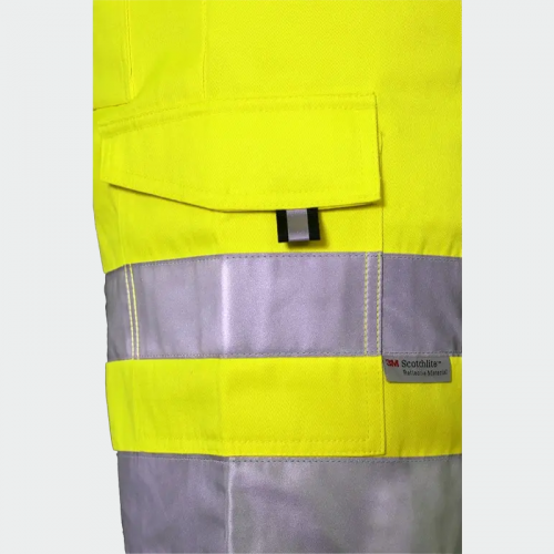 Светлоотразителни къси панталони CXS NORWICH Shorts-жълт