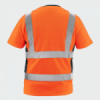 Светлоотразителна тениска CXS EXETER- оранжева-megahome.bg