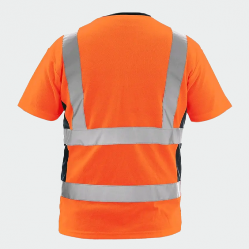 Светлоотразителна тениска CXS EXETER- оранжева
