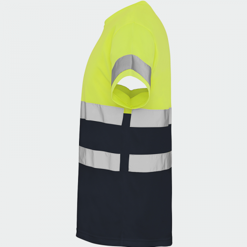 Светлоотразителна тениска Roly R DELTA HV -жълта