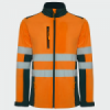 Светлоотразително софтшел яке Roly ANTARES HV -оранжево-megahome.bg