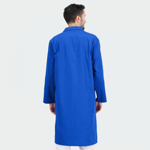 Работна манта NUELE -медицинско синьо