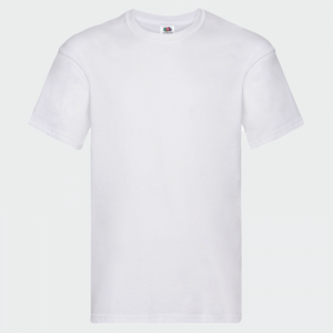Тениска Fruit of the Loom ORIGINAL T -бял Тениска Fruit of the Loom ORIGINAL T -бял