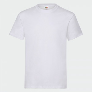 Тениска Fruit of the Loom HEAVY T -бял Тениска Fruit of the Loom HEAVY T -бял