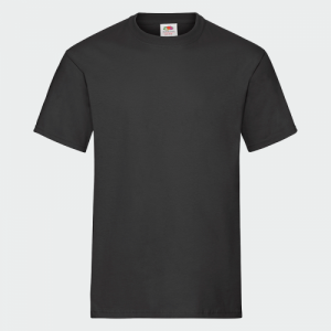 Тениска Fruit of the Loom ORIGINAL T -черен Тениска Fruit of the Loom ORIGINAL T -черен