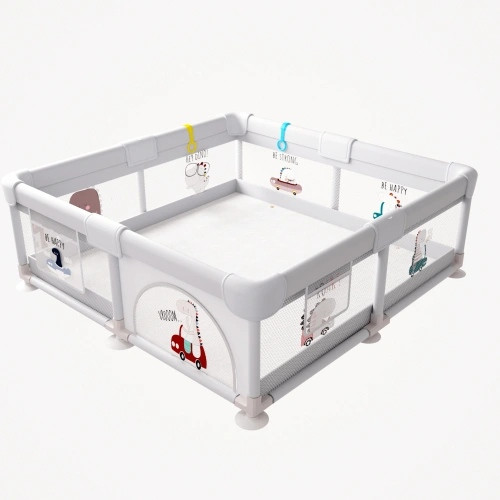 Мека кошара за игра DINO DRIVE L– 150x200 см с декорации- джоб