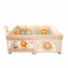 Мека ограда за игра LEO FUN S – 120x120 см с лъвчета-megahome.bg
