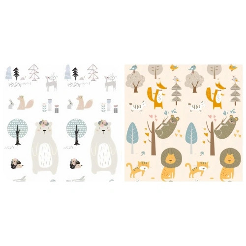 Детска мека ограда LEO FUN L – голяма и цветна