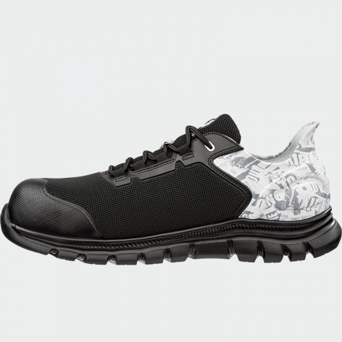 Ниски работни обувки с бомбе Albatros OCTANE LOW S1PS – черни