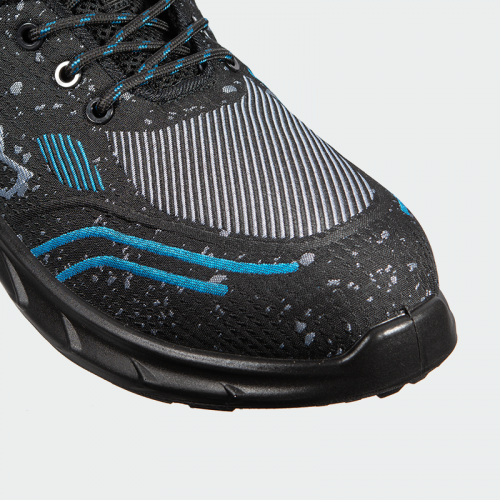 Ниски работни обувки с бомбе BWOLF SPLASH S1PL- черни