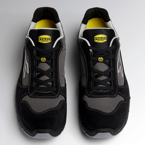 Ниски работни обувки Diadora RUN TEXT Low S1PL – черни