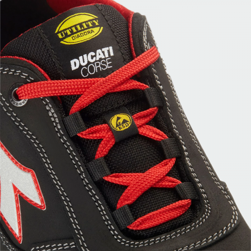 Ниски работни обувки -бомбе Diadora SHARK ENGINE LOW S1PS –черни