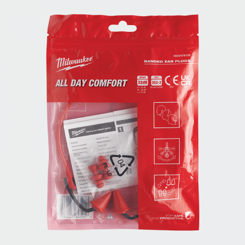 Тапи за уши MILWAUKEE M Banded Ear Plugs