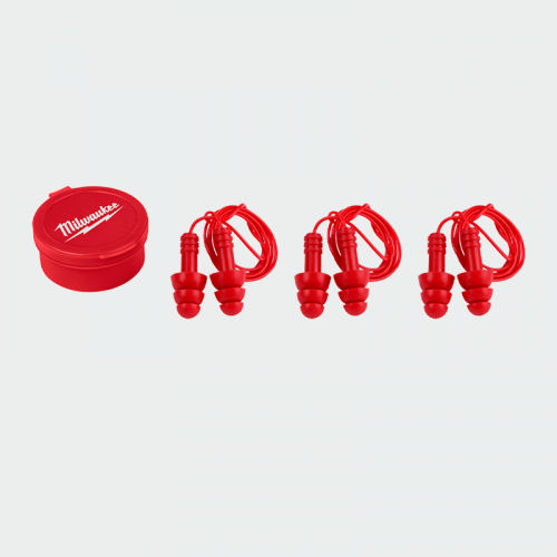 Тапи за уши MILWAUKEE M EAR PLUGS CORDED – 3 броя