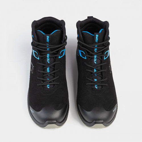 Високи работни обувки с бомбе BWOLF NOIR HI S3S