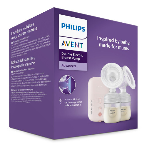 Двойна помпа за кърма Philips AVENT Natural Motion Advanced