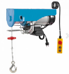 Електрически телфер RAPTER 1300W, 230V – 500/1000 kg, 18/9 m Електрически телфер RAPTER 1300W, 230V – 500/1000 kg, 18/9 m