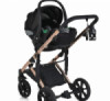 Комбинирана бебешка количка 3 в 1 Eggo Sand-Beige-megahome.bg