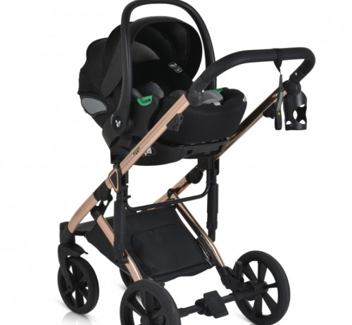 Комбинирана бебешка количка 3 в 1 Eggo Sand-Beige