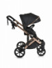 Комбинирана бебешка количка 3 в 1 Eggo Caviar-black-megahome.bg