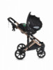 Комбинирана бебешка количка 3 в 1 Eggo Caviar-black-megahome.bg