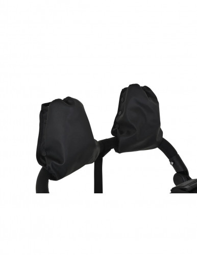 Комбинирана бебешка количка 3 в 1 Eggo Caviar-black