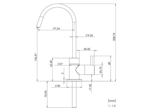 Филтрираща система за питейна вода Dafi FLOW COMFORT Perfect D1