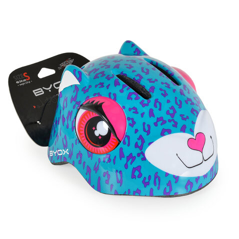 Детска каска Kati Y26 (размер S: 48–54 см) - тюркоаз