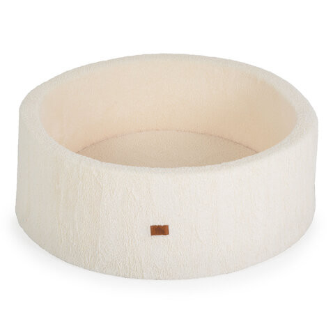 Мек детски басейн Boucle с 200 топки – Moni Toys -слонова кост