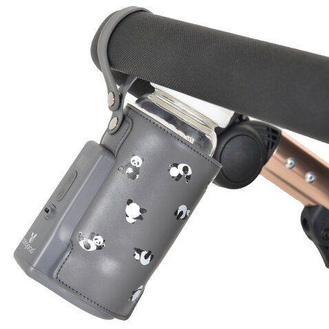 Портативен нагревател за бебешки шишета Caliente- сив