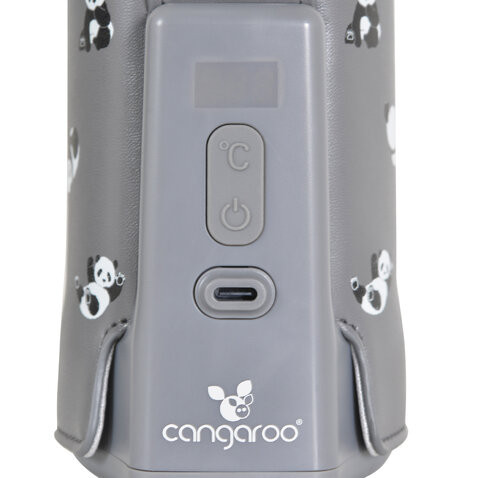 Портативен нагревател за бебешки шишета Caliente- сив