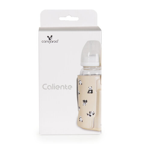 Портативен нагревател за бебешки шишета Caliente- бежов